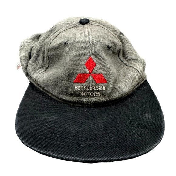 Mitsubishi Other - Mitsubishi Motors Hat Cap One Size Adjustable Green Black Cars Casual Streetwear